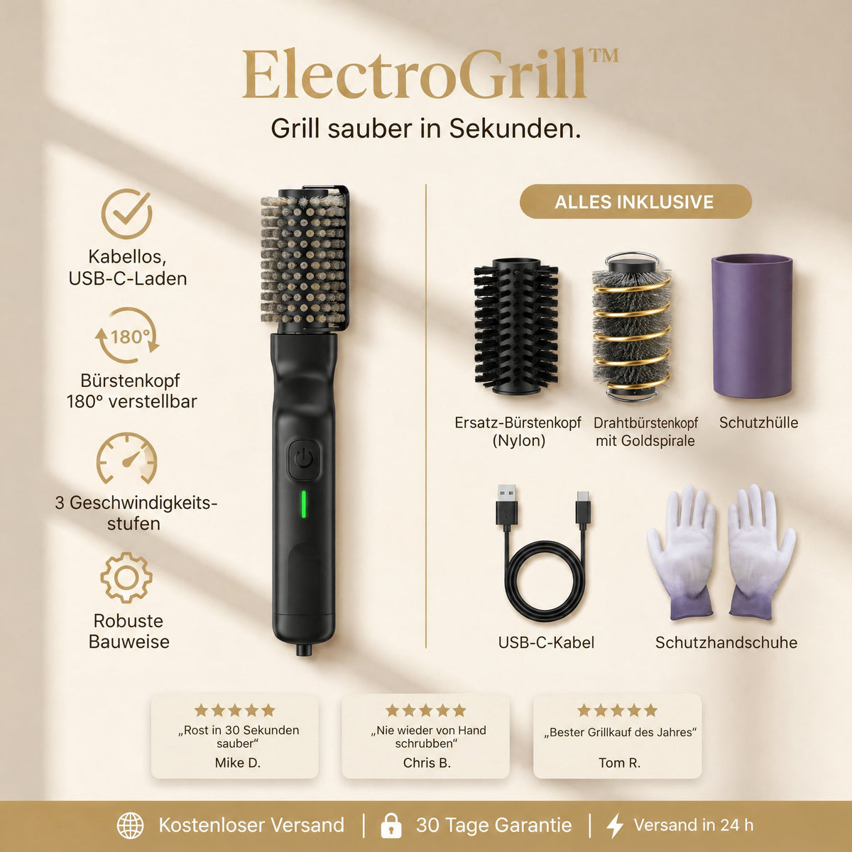 ElectroGrill tutto incluso #de