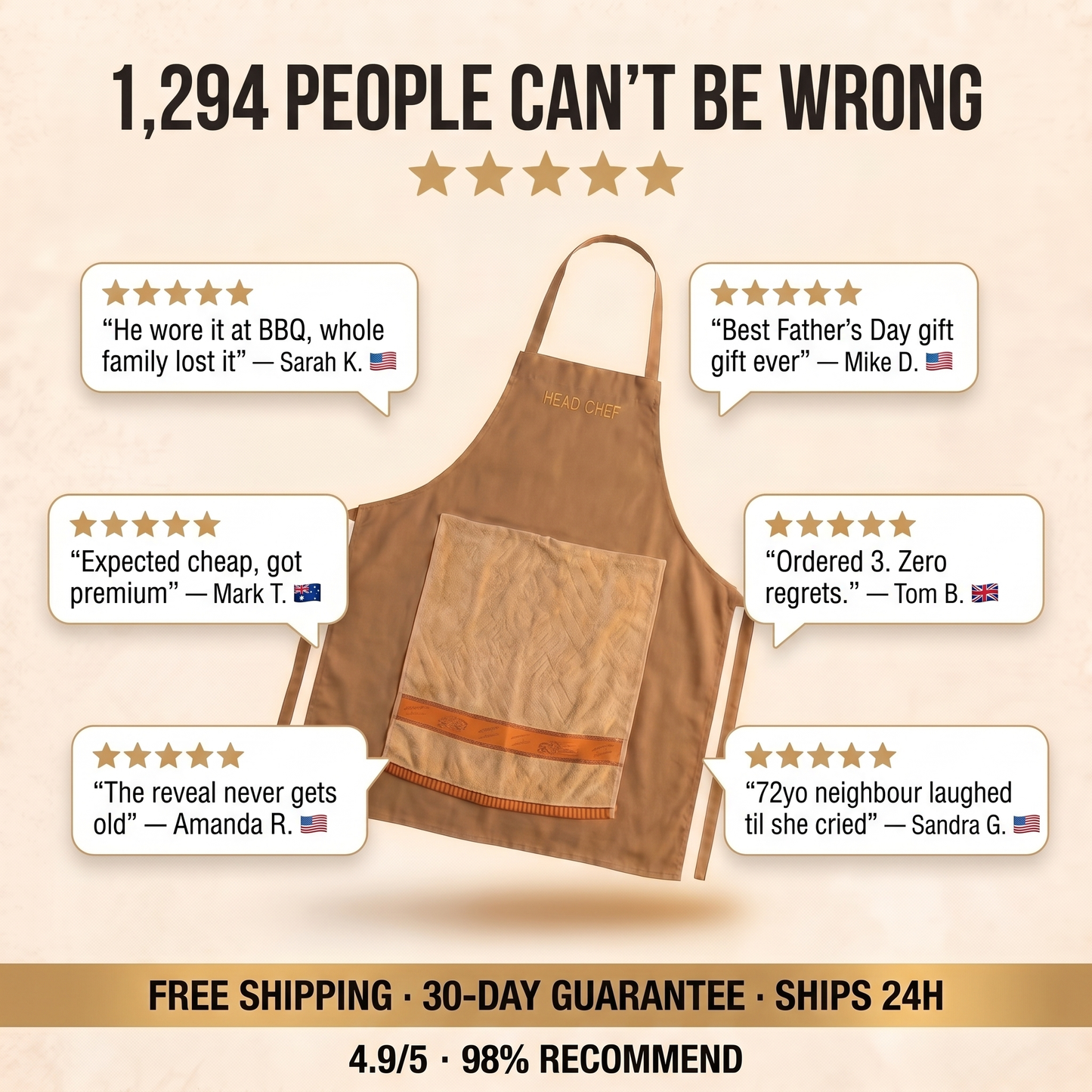 OopsChef™ Apron