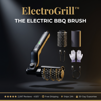ElectroGrill™ — Electric BBQ Cleaning Brush