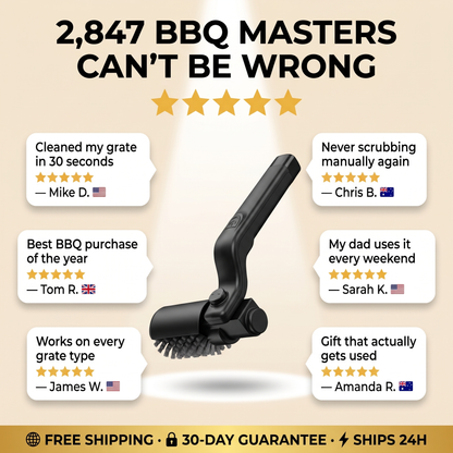 ElectroGrill™ — Electric BBQ Cleaning Brush