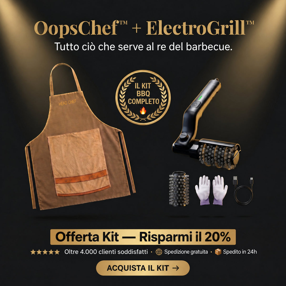 Kit OopsChef + ElectroGrill #it